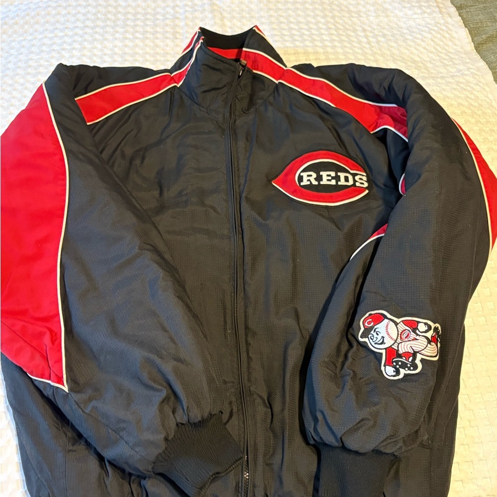 Vintage Majestic MLB Cincinnati Reds Jacket – XXL – Authentic Collection